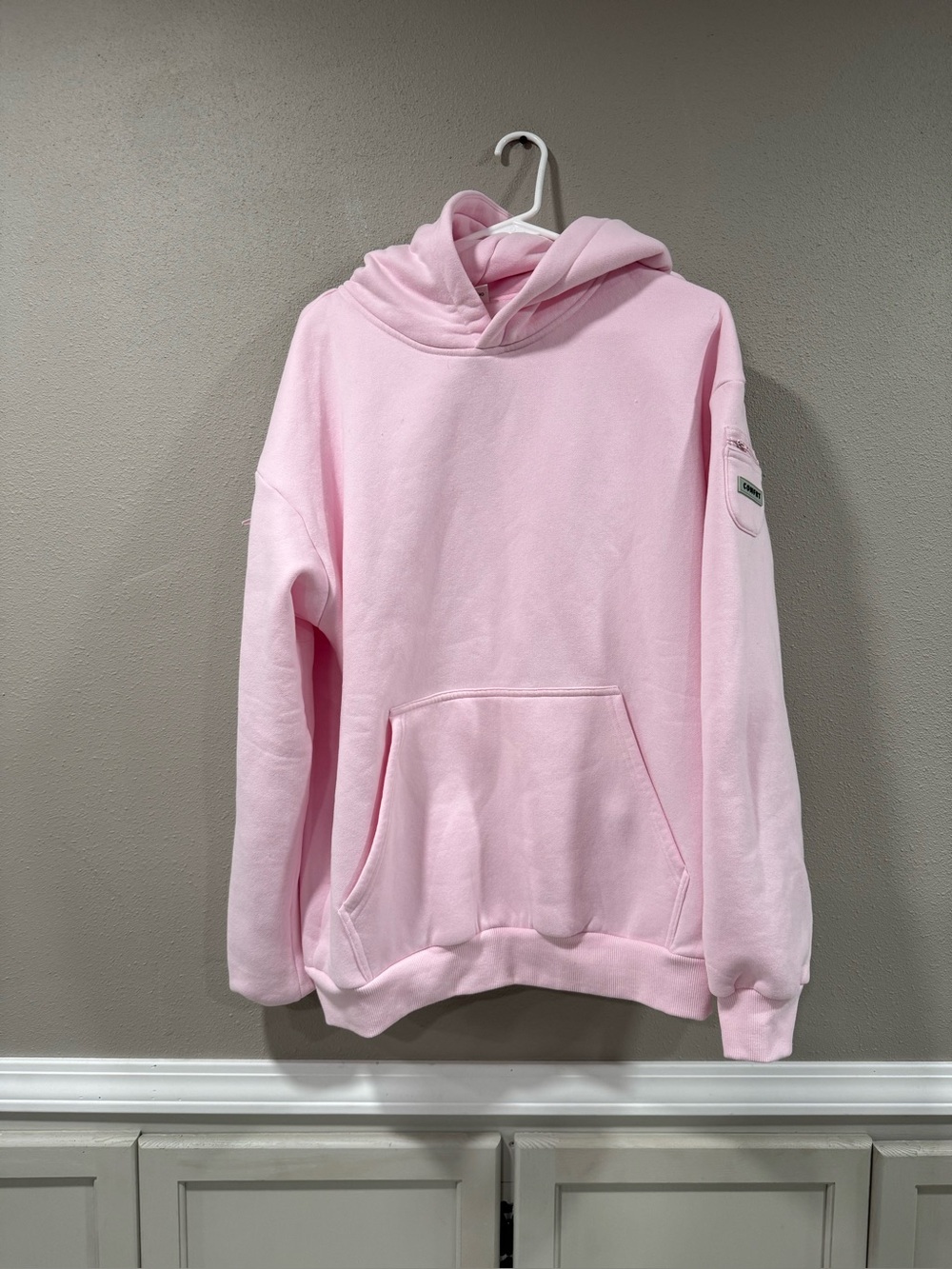 Comfrt Travel Essentials Hoodie Powder Pink
